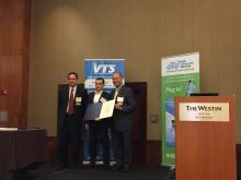 Jack Neubauer Memorial Award of IEEE Vehicular Technology Society, September 2015